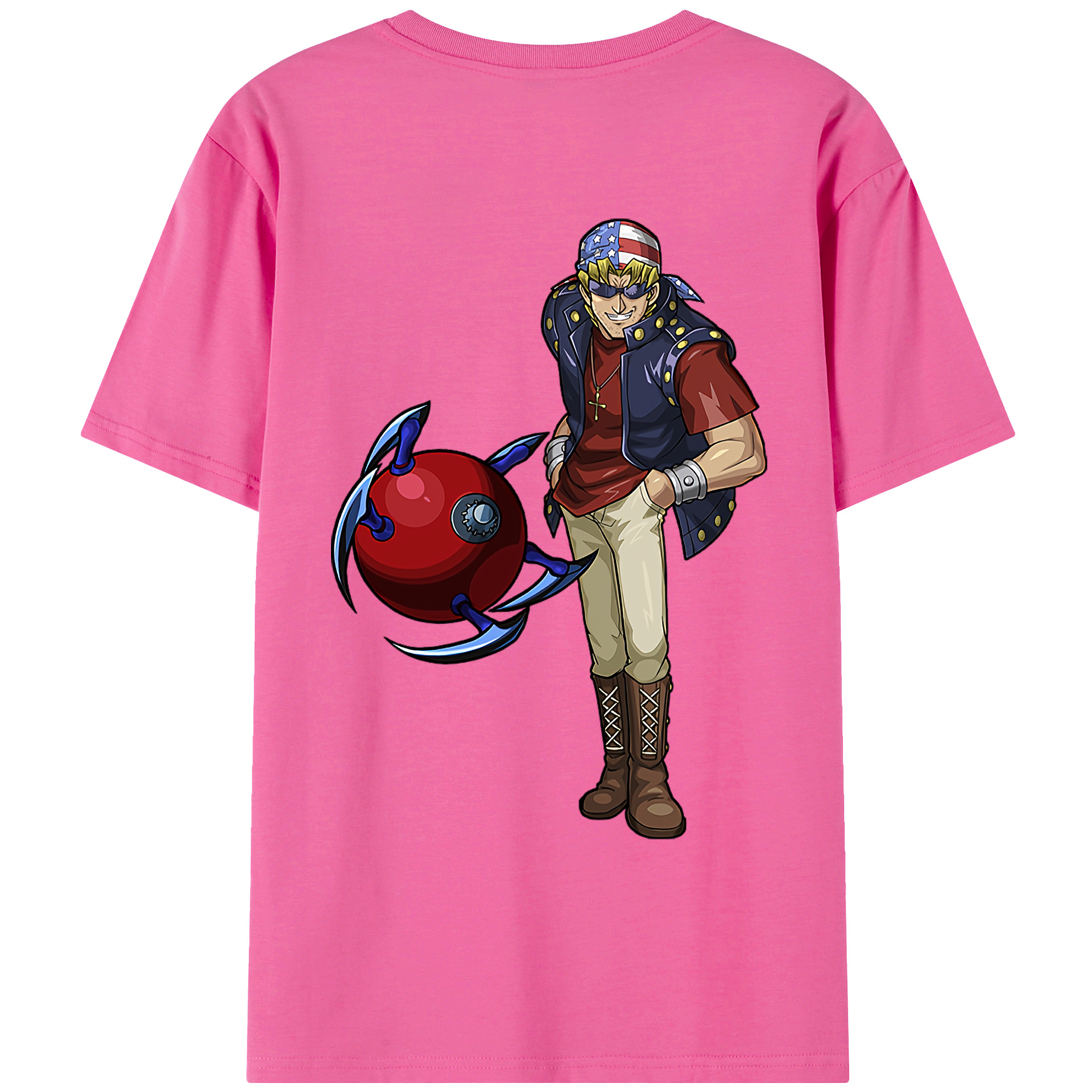 （画像用） 遊☆戯☆王 Yu-Gi-Oh! レディース半袖Tシャツ(バックプリント)
